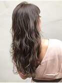 ハイライト！オリーブアッシュベージュピンクアッシュブラウン