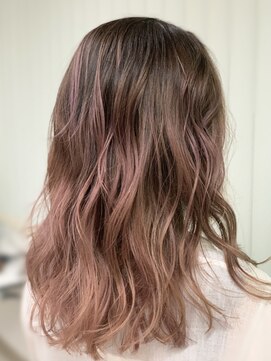 プードゥ(Puo-Du) ピンクバレイヤージュ