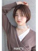 【奈良/生駒nao*c】大人かわいい小顔☆ナチュラルバルーンボブ