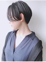 【morio 原宿】黒髪×ハンサムショート