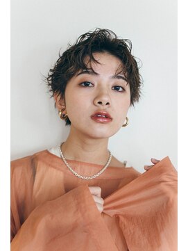 ピズム(PISM) カーリークールショート／マロンベージュ