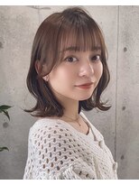 ザシー オモテサンドウ(The C)&nbsp;★20代30代40代◎ 小顔ヘア 簡単スタイリング ヌーディーカラー