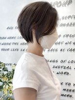 ロンドジェネルーズ 柏(Lond generous)&nbsp;【斉藤 航人】透け感ばっちりグレージュカラーのショートボブ