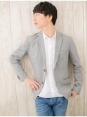 ≪mod's men≫ビジネスにも◎ブラウンマッシュルームヘアf