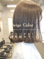 フォンズ(FONS)&nbsp;ブリーチなし透明感カラー/オリーブグレージュ/オリーブカラー