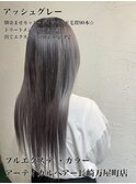 #アッシュグレー#アッシュ#プルエクステ #長崎プルエクステ