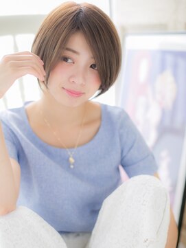 モッズ ヘア 福岡姪浜店(mod's hair) mod's姪浜/うる艶髪モノトーングレージュカラーマッシュヘアーg