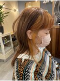 ブリーチオンカラー
