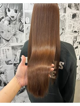 ヲタクに美容室は難しい。 オレンジベージュ×髪質改善