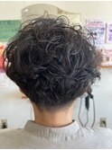カット+パーマ