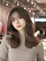 アンアミ シブヤ(Un ami shibuya) 【Unami】池田　大人ミディアム『上品な顔まわり×くびれヘア』