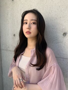 フレーム ヘア ルーム 天王寺駅前店(FRAME hair room) ロングワンカールスタイル