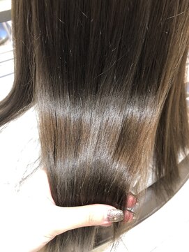 ネオリーブギンザ 銀座店(Neolive GINZA) オリーブグレージュカラー　髪質改善トリートメント