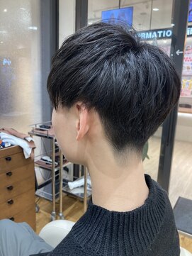 ヘアーズ ゼノン ルクアイーレ店(HAIR'S ZENON) ツーブロック×シークレットパーマ