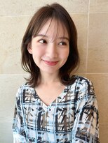 ビュートリアム265(BEAUTRIUM 265) ◎ミディアム/くびれレイヤー/レイヤーカット/顔周りカット/銀座