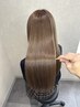 イルミナカラー+髪質改善トリートメントエステ￥16400