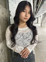 リム(LIM)&nbsp;ロングのアッシュオリーブカラー◎