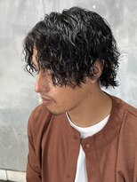 アノ(Ano.)&nbsp;サーフカール波巻きパーマ波巻きツイストセンターパート