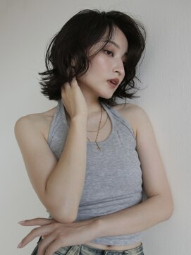 エヌ トーキョー(enu TOKYO) レイヤーカット ミディアム ボブ