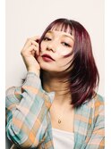 favorite garden　フェイスレイヤーと赤髪とショートバング