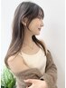 似合わせ全体カット＋髪質改善カラー￥16500