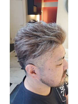 ヘアー アルガ(hair argha) カット+メッシュオンカラー