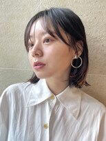 ビュートリアム265(BEAUTRIUM 265) ミディアムボブ/顔周りカット/薄め前髪銀座有楽町/20代30代40代