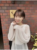大人可愛い20代30代40代黒髪前下がりショートボブ丸みショート◎