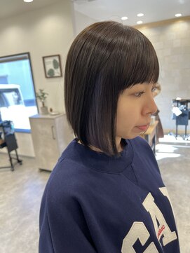 リノアバイフェリア(LINO’A by felia) 大人かわいいボブ☆イヤリングカラー10代20代30代40代