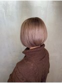 髪質改善ショートボブレイヤーカット
