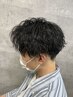 【メンズ限定】　カット＋フェザーパーマ￥11000