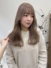 【ena指名限定】ブリーチダブルカラー+イルミナカラー+TR ￥19800→ハイトーン