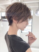 ロンドエニカ 大宮(Lond enika)&nbsp;イメチェン外ハネボブ美髪ワイドバングレイヤーショート/大宮