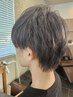 【メンズ】[再現性の高いスタイルを] カット+カラー +炭酸スパ12700→10500