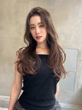 ケイト(kate) 【kate 大宮】マロンブラウン×かきあげレイヤースタイル