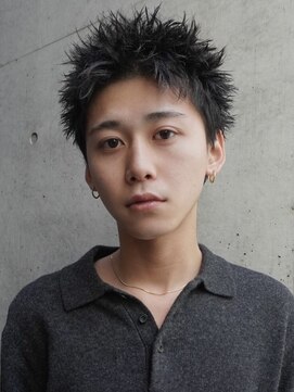 スミス 秋葉原(Smith) MEN’S HAIRブルーブラックシャドウパーマ