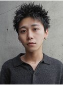 MEN’S HAIRブルーブラックシャドウパーマ