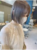 bob×透明感カラー
