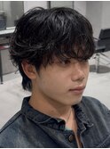【シャドウパーマ】マッシュ/メンズパーマ/メンズカット/池袋