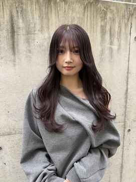 ロンドアベニール 北千住(Lond avenir) オリーブグレー/韓国風巻き/レイヤーカット/髪質改善/縮毛矯正