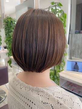 ナチュラルボブ＆ベージュ