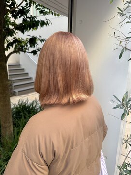 オーダー(OORDER) [KAGIWADA]ミルクティー/ベージュ/ブリーチ/ダブルカラー