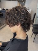 熊本サーフカール メンズパーマ メンズヘア ミディアムヘア