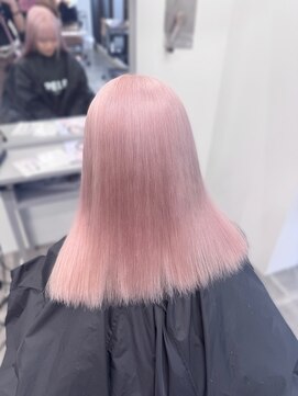 エン 栄店(enne) 大人ガーリー/ダークアッシュ/ミディアムレイヤーカット/栄