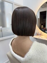 【原田指名限定】似合わせカット＋透明感カラー＋クイックTR￥15400→￥13200