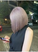 【名古屋/栄】ボブカット/ブリーチ/ラベンダー