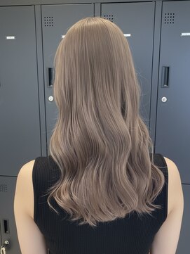 プロデュース 淵野辺店(Produce) 顔周りカットハッシュカットダークブラウンワンホンレイヤー韓国