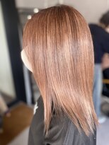 ウェイビー 桜木町店(WAVY) 【ブリーチ履歴あり】サーモンピンク