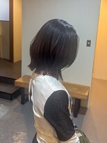 クリック(Click) 黒髪/クラゲヘアー/オリーブグレー/小顔/ココアベージュ/小倉