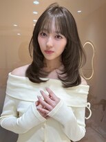 サイン 渋谷(SIGN)&nbsp;韓国ヘアハッシュカットレイヤーカットブリーチ無し韓国ボブ渋谷